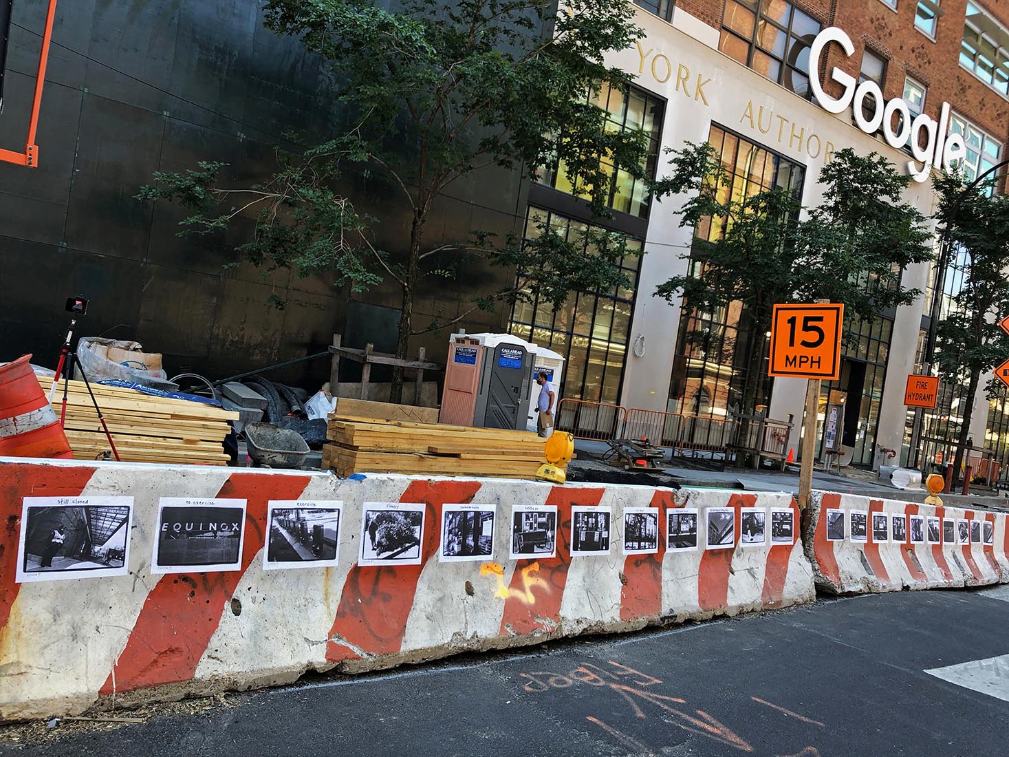 Chelsea Streets photograph by Leslie Fratkin