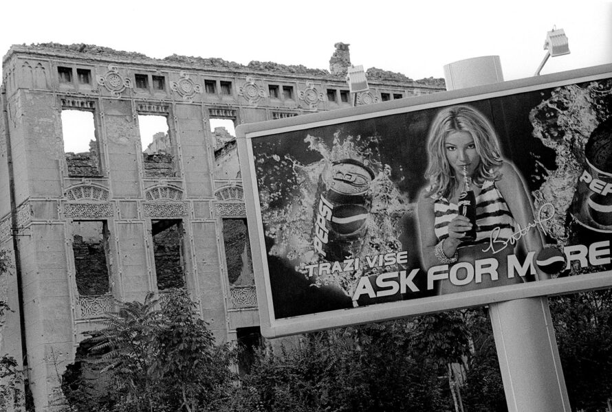 Britney and Ruined Building
