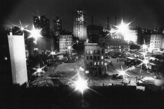 Film Shoot, East Tenth Street, Early 80’s East Village