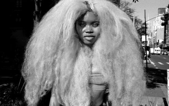 Sex Worker Wearing Wig, Chelsea, NYC
