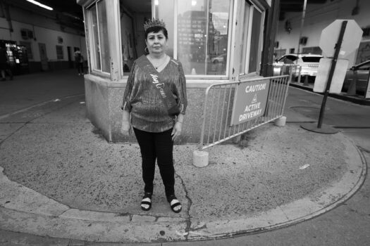 Woman Wearing Crown, Tribeca, NYC