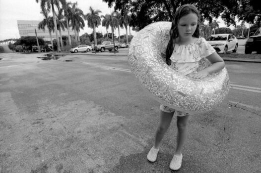 Girl with Water Toy, Palm Beach, Florida