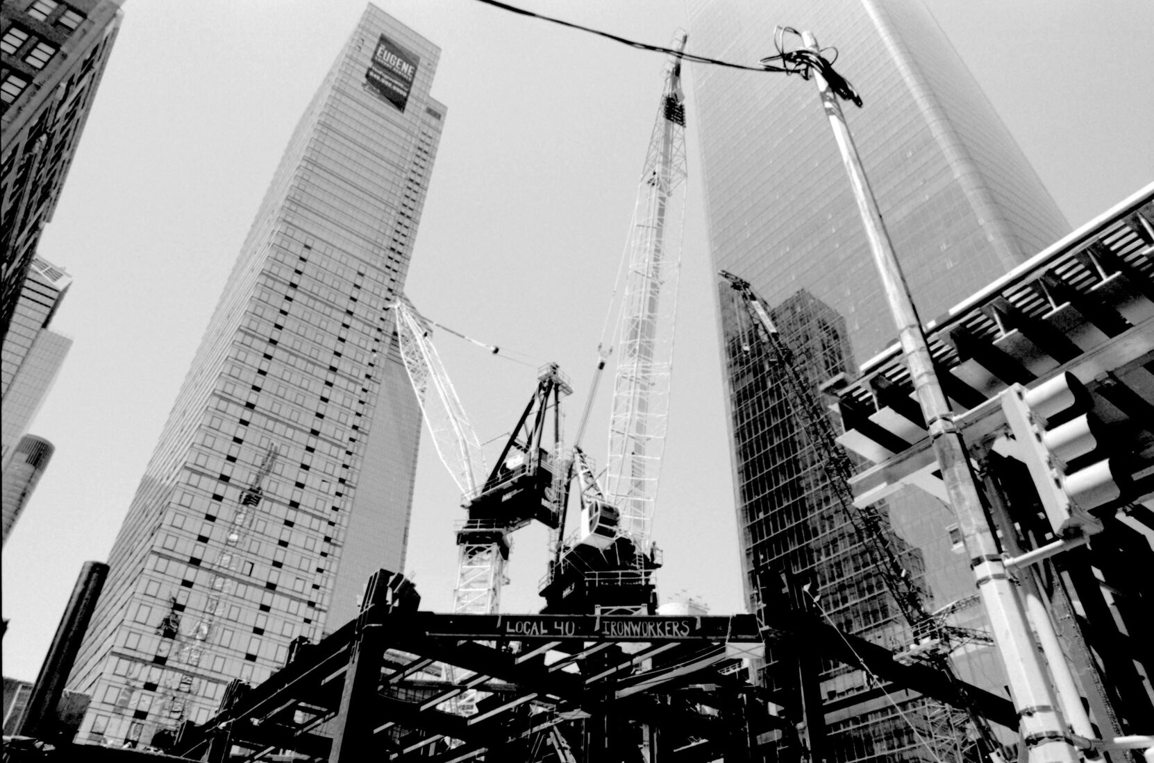 Local 40 Ironworkers, 8th Avenue, NYC, 2022