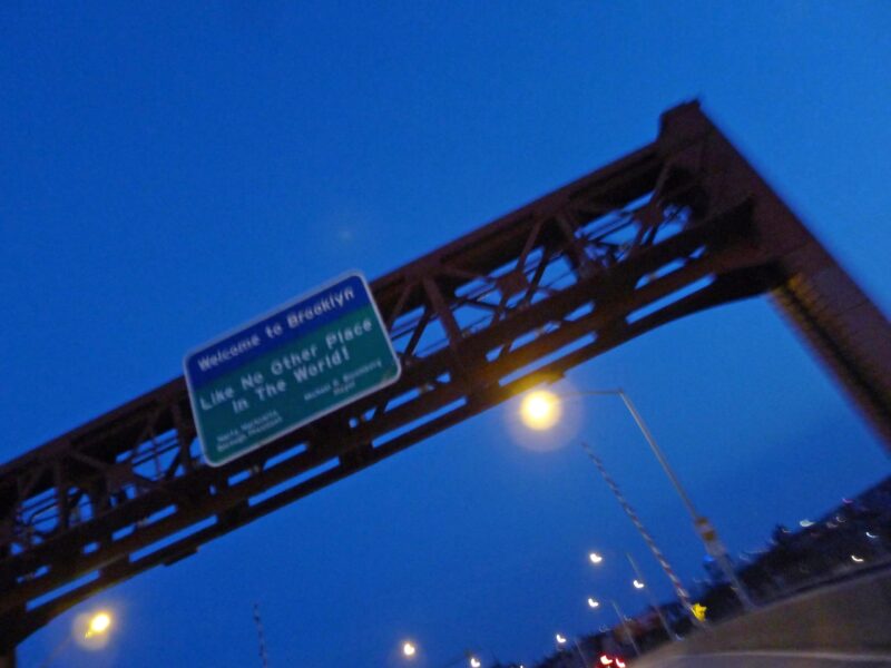 From my Vespa: Brooklyn Bridge, NYC