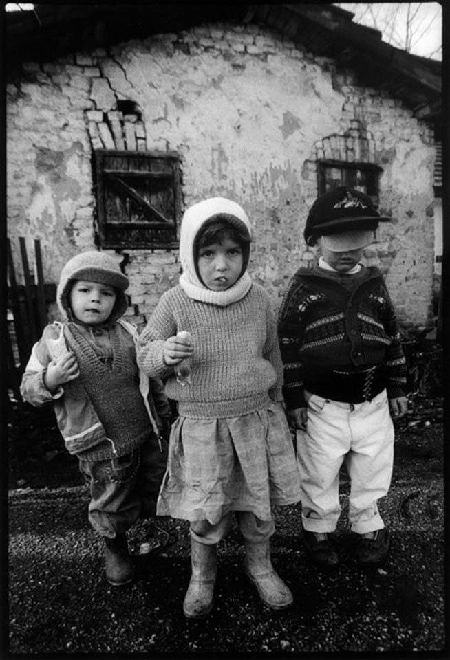 Three kids by Mladen