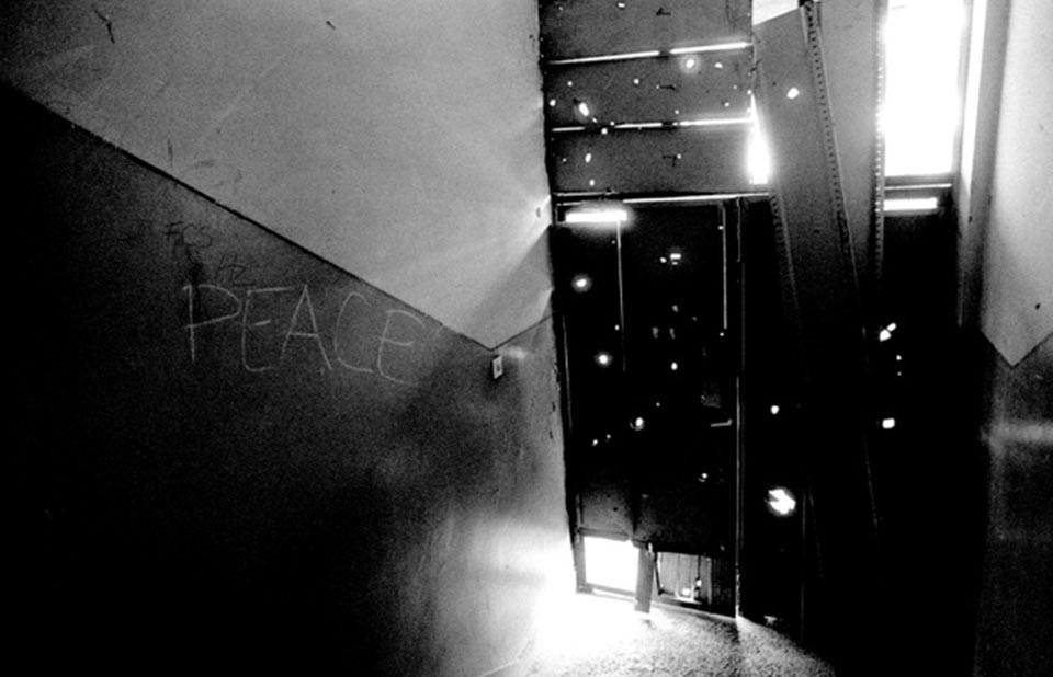 Peace on wall